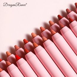 Lippotloden Liner Pen Velvet Matte Lipstick Waterproof Lipliner Beauty Cosmetics Potloodcontourset 231207