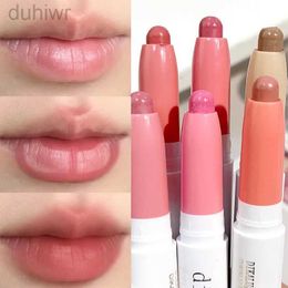 Lip Pencils Matte gladde lippenstift waterdicht duurzaam glad lippenstiftpotlood naakt roze rode contour 3D lipstick lip kleur cosmetica d240510
