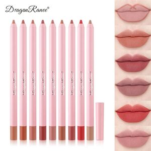 Lip Pencils Velvet Matte Lip Liner Pencil Waterproof Lasting Plump Lipstick Natural Outline Lips Contour Line Makeup Lipliner Pen Cosmetic 231016