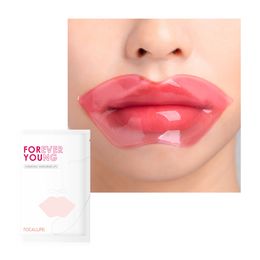 Focallure – masque pour les lèvres au collagène doux, soin pour la peau, hydratant à la vitamine E, masque pour les yeux