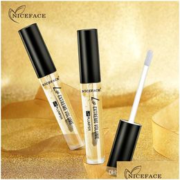 Lip Plumper Niceface Collagène Essence Sérum de soin liquide Hydratant Réparateur Enhancer Imps Élasticité Ridules Drop Delivery Hea Dhmdd