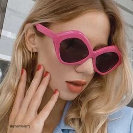 Lunettes de soleil à lèvres pour femmes, filet rouge résistant aux UV, même Tiktok disco, lunettes de soleil de conduite résistantes aux UV, nouvelle collection 2022