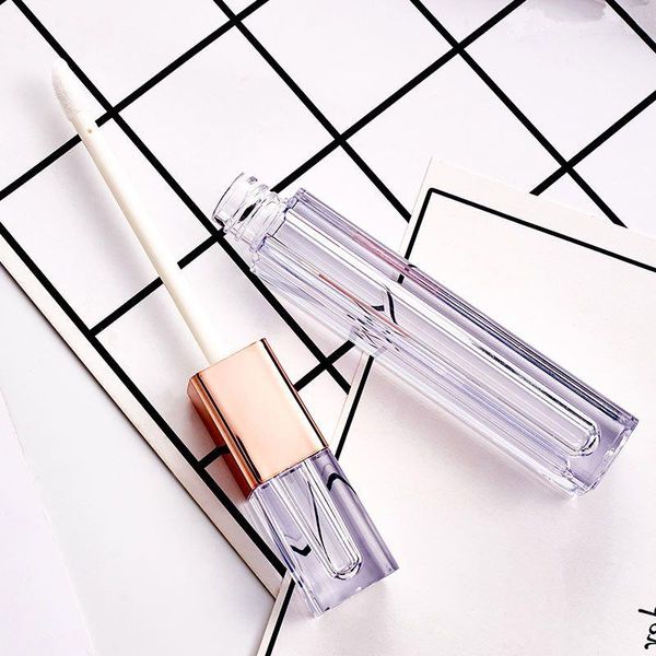 Lipgloss Plastic Containers Empty Lipgloss Tube Mini Lip Gloss Split Bottle Outils de maquillage Expédition rapide F2173 Hrahq