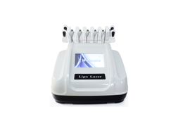 Sans taxe 6 grands 4 petits tampons Diode LipoLaser lipolyse Laser minceur machine perte de poids équipement de cellulite corps shaper