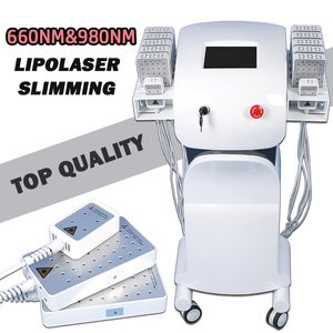 Máquina de adelgazamiento láser de Lipo Reduce el diodo de celulitis Lipolaser 980 nm Máquina de celulitis del cuerpo Contour delgada