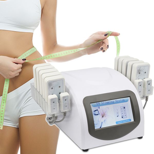 Lipo Pads Precio de fábrica Cuerpo de diodo que forma la máquina de adelgazamiento láser Lipo