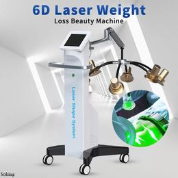 Lipolaser Nieuwe professionele Zerona Lipo Laser 6d Body Contouring Beauty Equipment Fat Loss Body Slank Lasers Machine Cellulitis Reductie Vet Verwijderingsapparaat