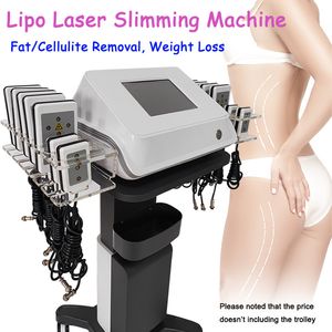 Lipolyse Machine Lipo Laser Vet verwijderen Afvallen Draai de huid Lipolaser Diode Laser Body Contouring Beauty SPA-apparatuur