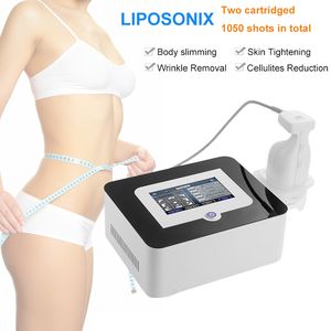 Liposonix Machine HIFU Ultrasound Afslanken Machine Vet Verwijderen Schoonheidsapparatuur CE Goedgekeurd 2 Hoofden Salon Gebruik Liposonix