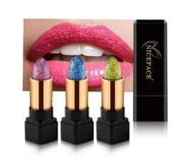 Lippen Make-up Verkleuren Diamant Lippenstift 7 Kleuren Glitter Waterdicht Glanzend Temperatuurverandering Lip Stick Schoonheid Cosmetica9774284