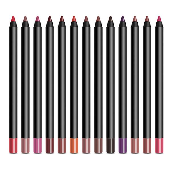 Rouge à lèvres 10 Pièce Personnalisé Doublure À Lèvres Crémeuse Marque Privée Nude Brun Crème Crayon À Lèvres Crayon Maquillage En Gros pour Peau Foncé 230808