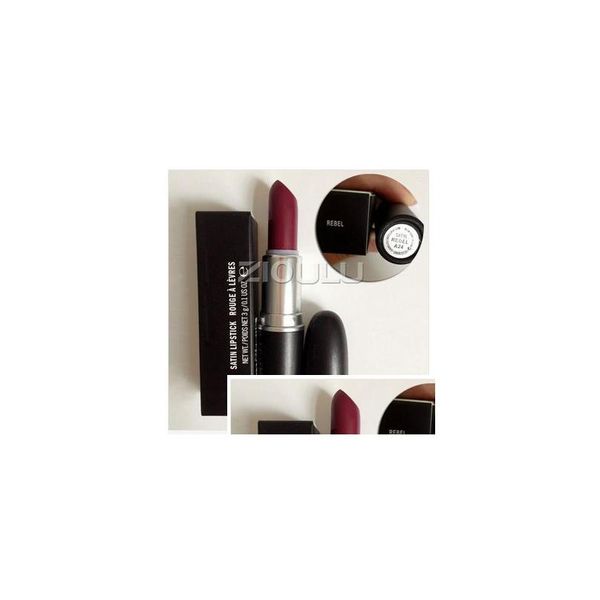 Lápiz labial de 18 colores, maquillaje de marca, lápiz labial mate 3G de larga duración. Color mixto. Gota Entrega Salud Belleza Labios Dhnj5