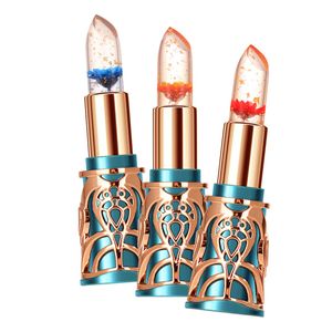 Lipstick 3pcs Crystal Flower Shimmer Jelly Magic Color Change pH Clear With Private Label 230816