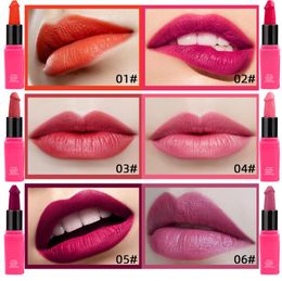 Lippenstift 6 kleuren Paddestoel Pecker Penis Willy Shaped Lip Hens Night Party Makeups Langdurige Matte Drop Delivery Health Be Beauty M Dhi6S