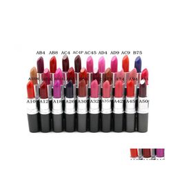 Lipstick 999 Retro Matte Frost vlek Moisturizer 24 uur lange langdurige gemakkelijk te dragen lipstick make -up drop levering gezondheid schoonheid Makeu dhuek