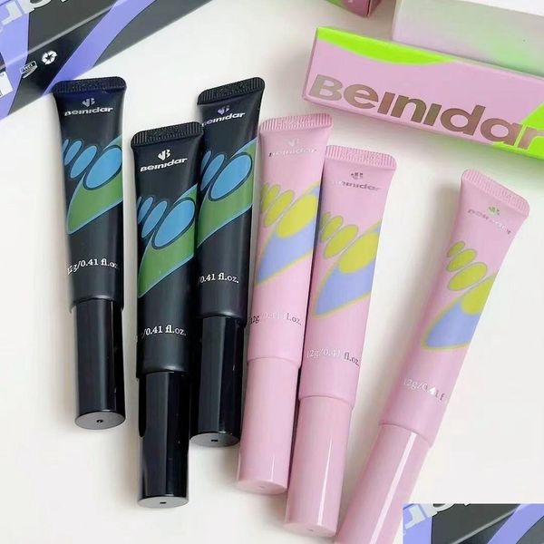 Lápiz labial Beinidar Flocking Cabellado mate de aire glaseado de labio humectante barro de larga duración maquillaje impermeable Corea Cosmetics Deliv dhabo