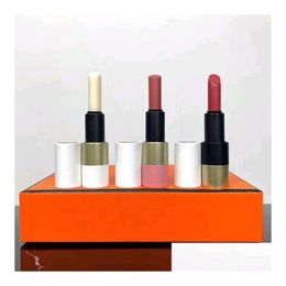 Lipstick Merk Lipsticks Voeg lippenbalsemset toe Venye Exclusive Par Les Depositares is het eens met Kleur 21/49 / Lip Blam 1.5G 3-delige kit Top Qual Dhuph