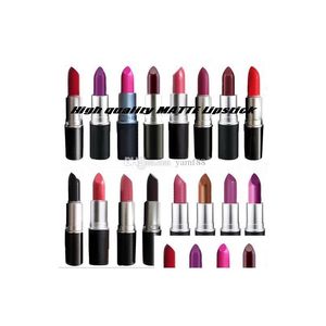 Lippenstiftmerk Matte Angel Veet Teddy Honeylove Russische rode rebel Satin Frost Retro 3G M822 Drop levering Gezondheid Make -up Make -up lippen DHLSB