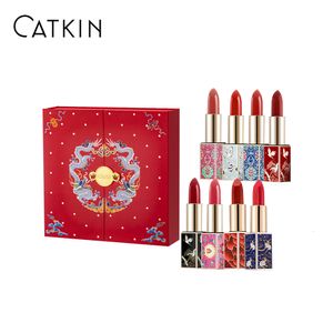 Lipstick CATKIN Eternal Love Rouge Lipstick 3.6g 10 colors Apricot Orang Wedding Red Gorgeous Peach Smooth Soft Texture Protects Lip Skin 230925