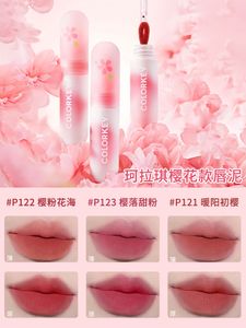 Lippenstift Colorkey Collage Lip Mud Lip Glaze Lipstick Naakt Kleur Klein Ei 608 Lente Kersenbloesem 230919