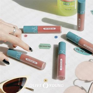 Lippenstiftkleuren Romand Juicy LastingZero Velvet Matte Tint Lip Glaze Women Beauty Liquid Lipgloss Makeup Cosmetic 230816