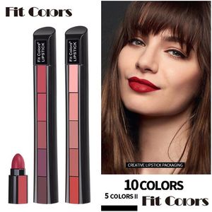 Lipstick Fit kleuren Matte 5 kleurenset