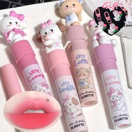 Lipstick FLORTTE MIKKO Lippenstift is voorzien van cosmetische lippenstift Matte lippenstift voor langere tijd voor wanita 230904