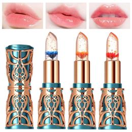 Lipstick Bloemgelei kleur veranderen niet -stick cup verfrissende textuur lippenbalsem temperatuur voor 230712