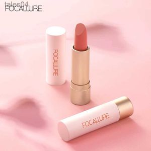 Pintalabios FOCALLURE resistente al agua, lápiz labial rojo mate, terciopelo desnudo, Batom, lápiz labial de larga duración, maquillaje 240313