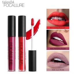 Lippenstift FOCALLURE Waterdichte matte vloeibare lippenstift Langdurige liptint Naakt Lipgloss Shimmer Lipglosses Schoonheidsmake-up Dames Cosmetica 240313