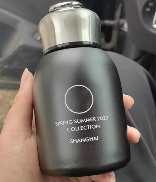 Bouteille d'eau de marque de styliste, gobelets avec lettre L, tasses d'isolation thermique portables, tasses, bouilloire, boîte-cadeau, 2023