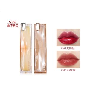 Lippenstift Joocyee Toffee Lippenstift Shuibo Xia Zen Liefdesbrief Toont Witte Shuiguang Spiegel Lip Glazuur 230703