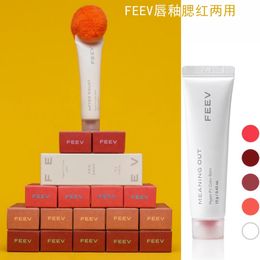 Rouge à lèvres Corée Feev Hyper-fit Color Balm Lip Glaze Blush Lèvres Joue Double usage Teinté Hydratant Brillant À Lèvres Hydratant Maquillage Cosmétiques 230919