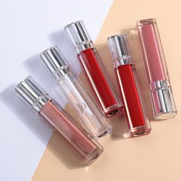 Rouge à lèvres brillant à lèvres sans personnalisé imperméable à l'eau mat slime tube carré rouge à lèvres maquillage mat rouge à lèvres Dmg19 230919