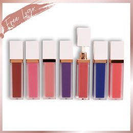 Lipstick Lip Gloss Private Label/S op buizen dozen Drop voorgevulde matte vloeibare lippenstift Aangepaste groothandel make-up set 230823