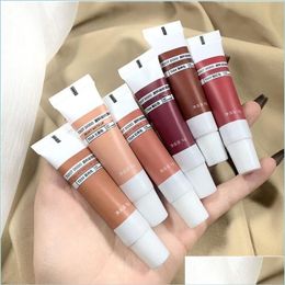 Rouge À Lèvres Rouge À Lèvres Veet Matte Set Liquide Étanche Nude Brillant À Lèvres Longue Durée Sexy Femmes Lèvres Teinte Boue Cosmétiques Kit Drop Delivery Dhblu