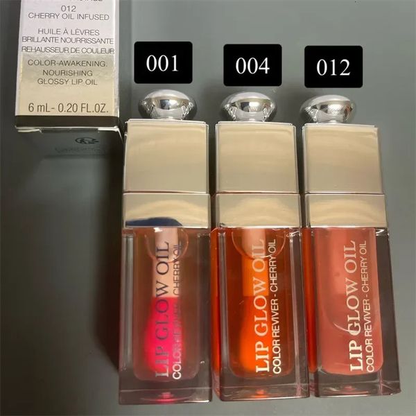 Lápiz labial Maquillaje Brillo de labios ACEITE labial brillante nutritivo 6ML 231207