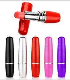 Lipstick Mini Vibrator Vibrating Bullet Discretet Lipstick Vibe Sex Products para mujeres Masturbator Masturbator Sex Toys9805357