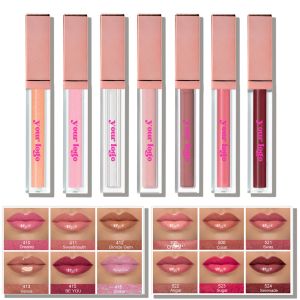 Lippenstift Moisturerende lipgloss groothandel aangepast label bulk cosmetica langdurige lipgloss privé mollige hoge glanzende shimmers