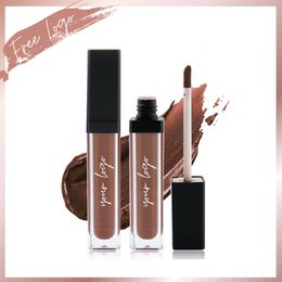 Lipstick Print Your on Matte Lipstick Waterproof Custom Lipgloss Vloeibare Lipstick Groothandel Make-up Langdurige OEM Cosmetica 230727