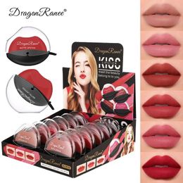Rouge à lèvres marque privée paresseux velours mat rouge à lèvres imperméable longue durée rouge à lèvres baume 12 couleurs ensemble de maquillage 231207