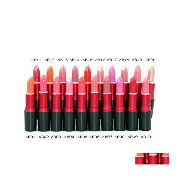 Lápiz labial Retro Stain Rouge A Levre Balm Girls Barras de labios Color brillante Estancia Hidratante Fácil de usar 20 colores Maquillaje Dura Sticks Dro Dhkhz