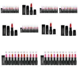 Lipstick Rouge A Levres Luster Shades Moisturizer Batom Langdurige beroemde Coloris Women Make -up Lip Stick Drop levering Health Beaut Dh8xp