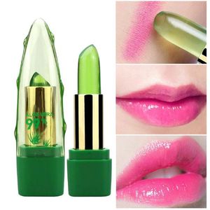 Lápiz labial Sdotter Lápiz labial que cambia de color Bálsamo labial de aloe hidratante Duradero Green Magic PH Cambio de color Brillo de labios de gelatina Labios teñidos M 230919