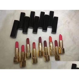 Lipstick top metalen buismerk rouge allure veet 12 kleur drop levering gezondheid schoonheid make -up lippen dhhku