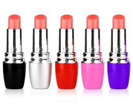 Lipstick Vibe Vibrator Mini Bullet Vibrerende Vaginale Massage Clitoris Stimulator Lipstickss Sprong Eieren Seksspeeltje Voor Vrouwen6305682