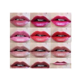 Lipstick vice 12 kleuren lip gloss palet crème make -up langdurige cosmetica limited edition dhs drop levering gezondheid schoonheid lippen dhrqf