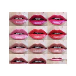 Lipstick vice 12 kleuren lip gloss palet crème make -up langdurige cosmetica limited edition dhs drop levering gezondheid schoonheid lippen dhrqf