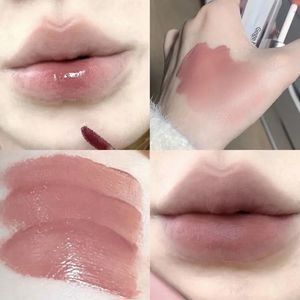 Rouge à lèvres eau mat brillant à lèvres hydratant brillant nu rose liquide rouge à lèvres antiadhésif tasse miroir teinte à lèvres Womon beauté maquillage cosmétiques 231016