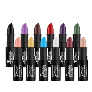 Lippenstift waterdicht matte vloeibare moisturizer paarse lippenstiften langdurige sexy rode zwarte lip glans make-up gereedschappen groothandel